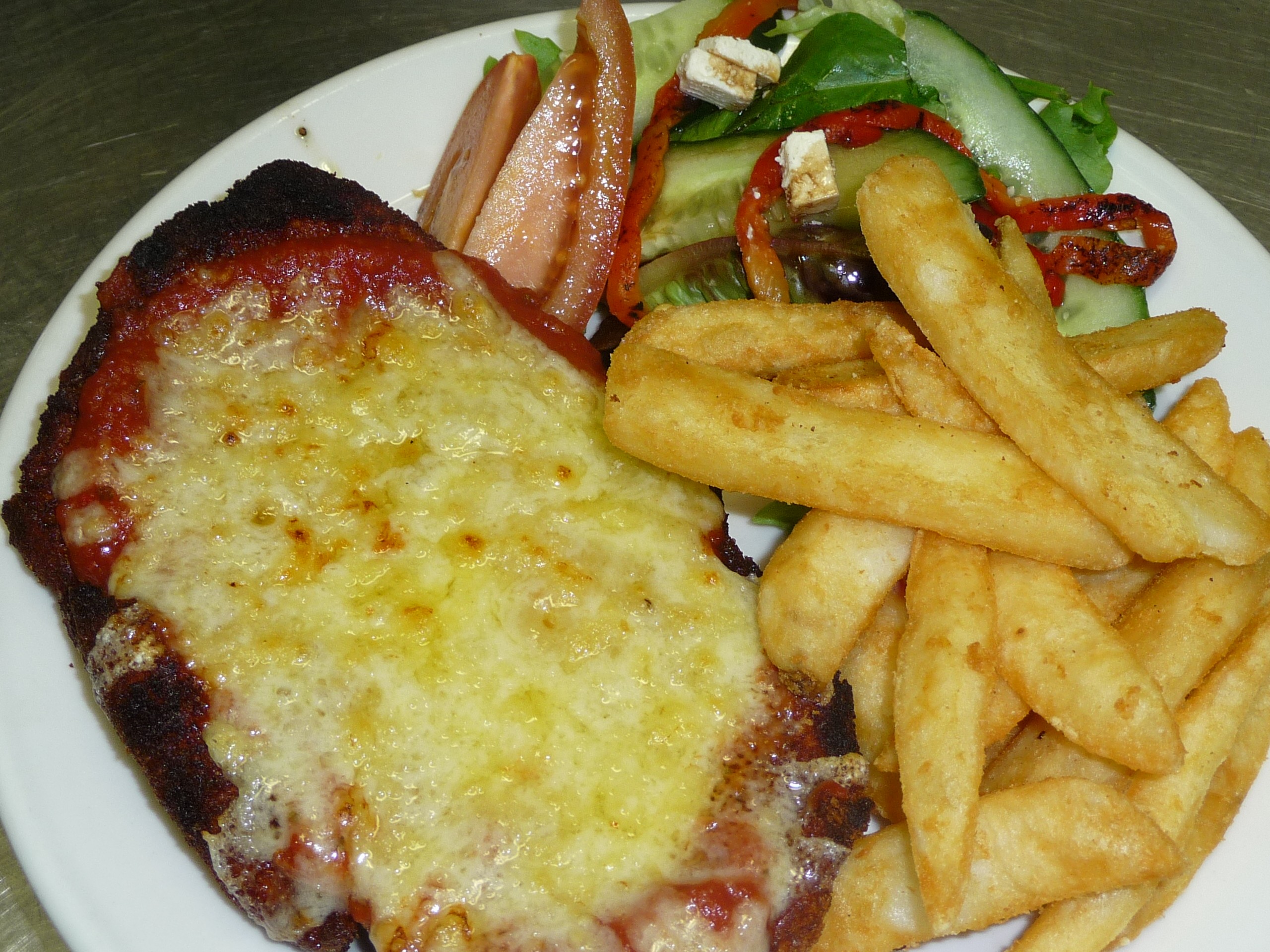 Railway-Hotel-Jamestown-Chicken-Schnitzel-with-Parmigana